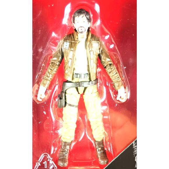 Star Wars The Black Series CAPTAIN CASSIAN ANDOR 3.75 in Figure, New, See Pics! - Picture 2 of 8